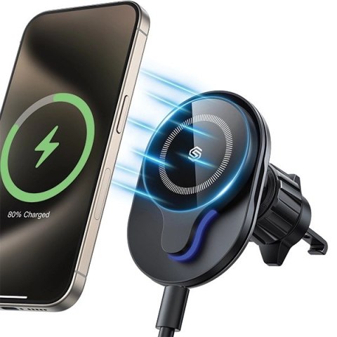 Uchwyt SODI C50 rotacyjny do kratki wentylacyjnej 15W z MagSafe C50 - czarny