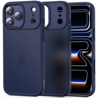 Etui Tech-Protect MagMat na iPhone 17 Pro Max - granatowy mat