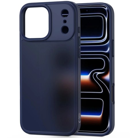 Etui Tech-Protect MagMat na iPhone 17 Pro Max - granatowy mat