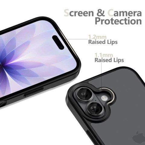 Etui Tech-Protect MagMat na iPhone 17 - czarny mat