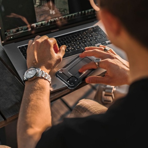 Futerał ARMOR do SAMSUNG S22 Ultra czarny