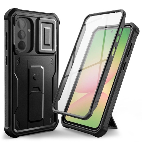 Etui Tech-Protect Kevlar Cam+ na Samsung Galaxy A56 5G - czarne