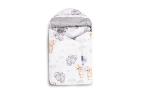 OTULACZ DO FOTELIKA MUŚLIN TEDDY SZARY