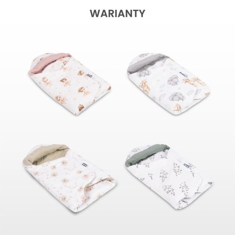 OTULACZ DO FOTELIKA MUŚLIN TEDDY SZARY