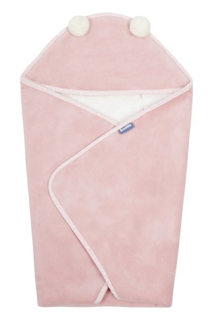 OTULACZ DO FOTELIKA PLUSZ 75X75 RÓŻOWY