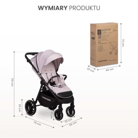 WÓZEK SPACEROWY AGIL SMOKY