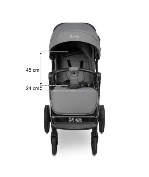 WÓZEK SPACEROWY JIMBO GRAPHITE