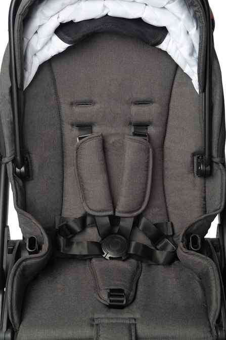 WÓZEK SPACEROWY RATIO DARK GREY