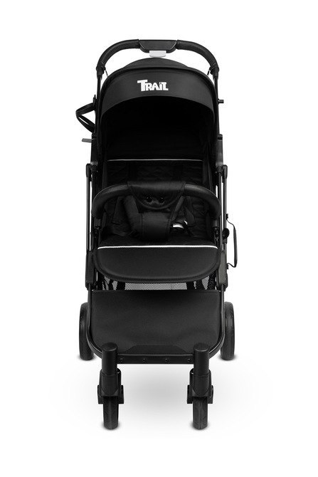 WÓZEK SPACEROWY TRAIL BLACK